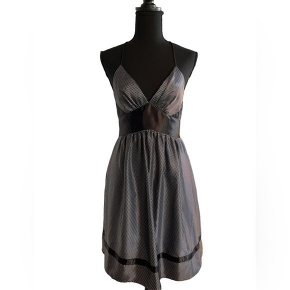 Jessica McClintock for Gunne Sax | Black‎ and White Dress | Size 5 - Picture 1 of 10
